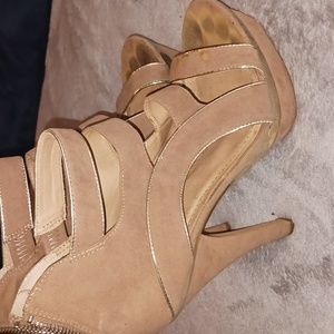 Colin Stuart strappy platform heels